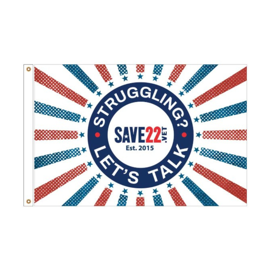 2'x3' Starburst SAVE22 Flag