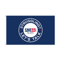 3'x5' Blue SAVE22 Flag