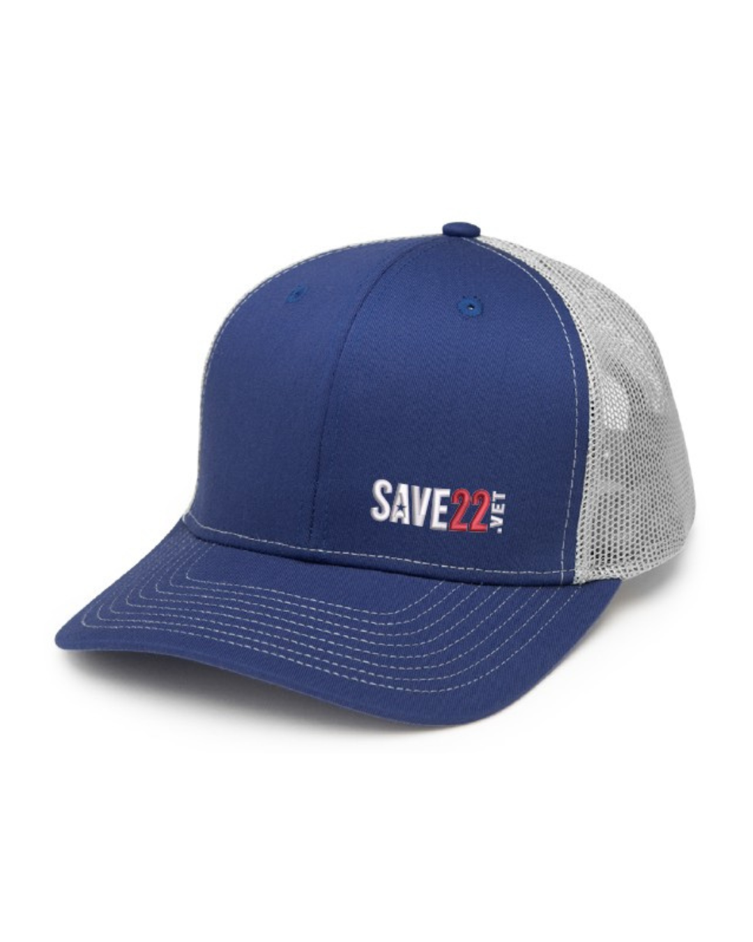 Blue & Grey Trucker Hat